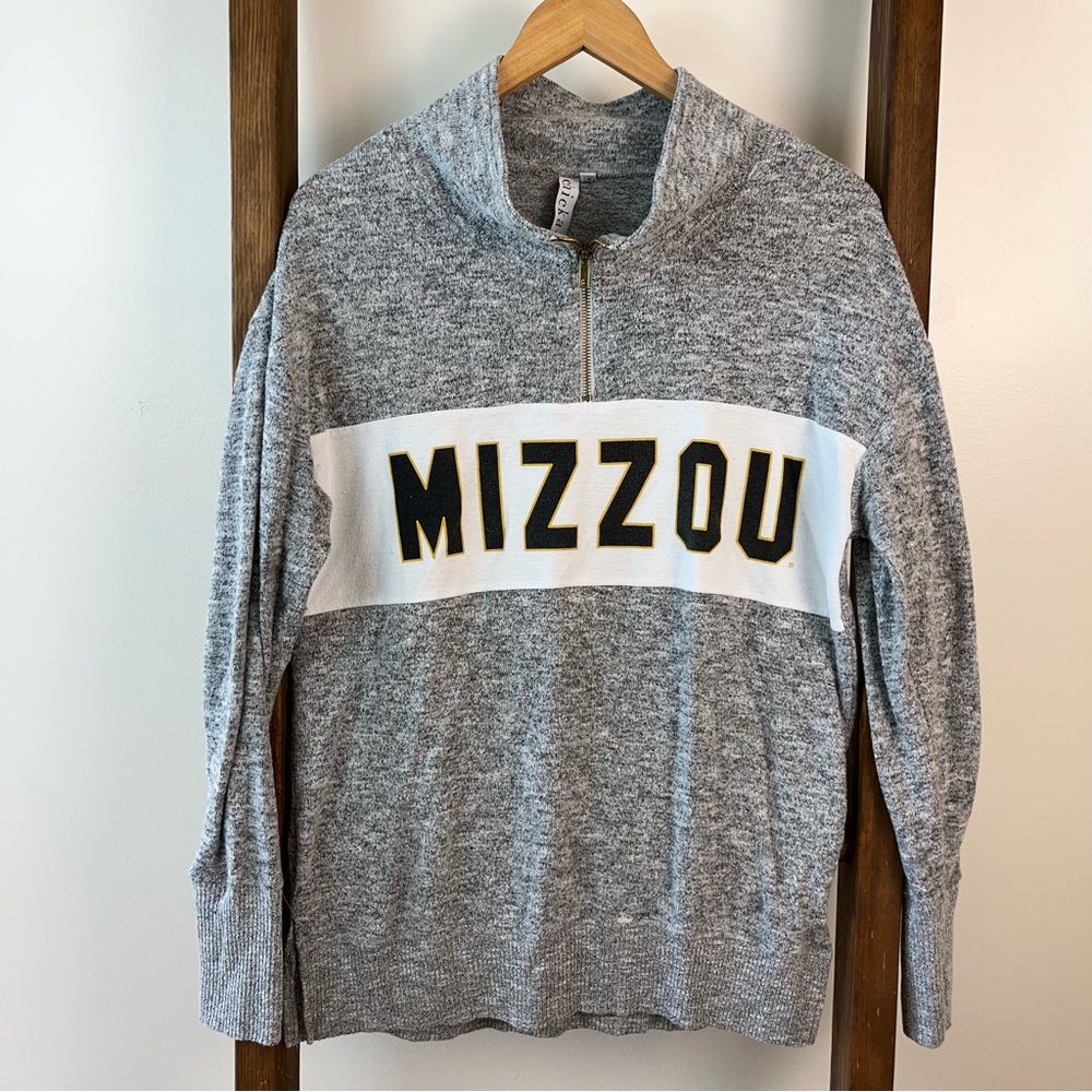 Mizzou Quarter Zip Pull Over